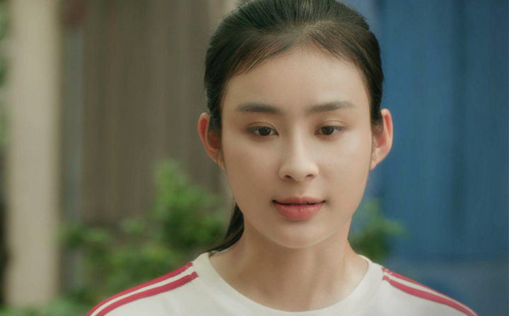 Nữ diễn viên Trương Thảo My gây chú ý khi đảm nhận vai Minh - nữ chính trong bộ phim “Đội bóng nữ làng Xuân” trên VTV3.