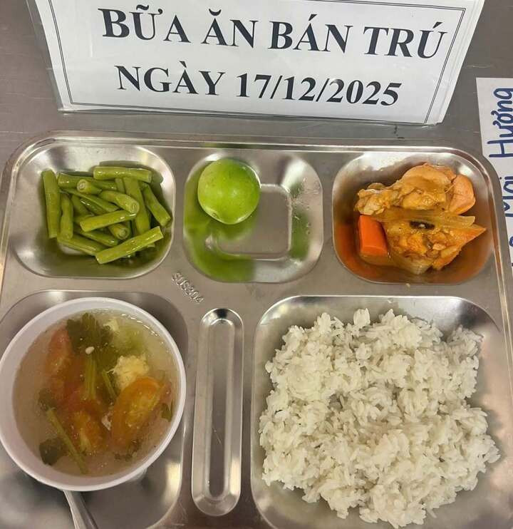 Mỗi suất ăn bán trú không đảm bảo chất lượng sẽ liên quan trực tiếp đến sức khỏe và sự phát triển lâu dài của học sinh. (Ảnh minh họa)