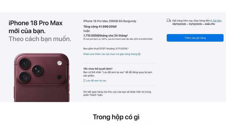 Một khách hàng tại TP.HCM phải chờ đến 13/10 vì không thể đặt sớm từ 19h ngày 12/9.