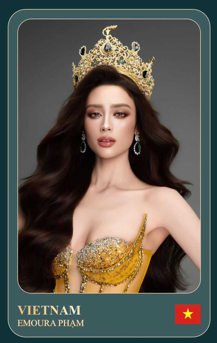 Emoura Phạm được nhiều khán giả ủng hộ khi đến với Miss Grand International.