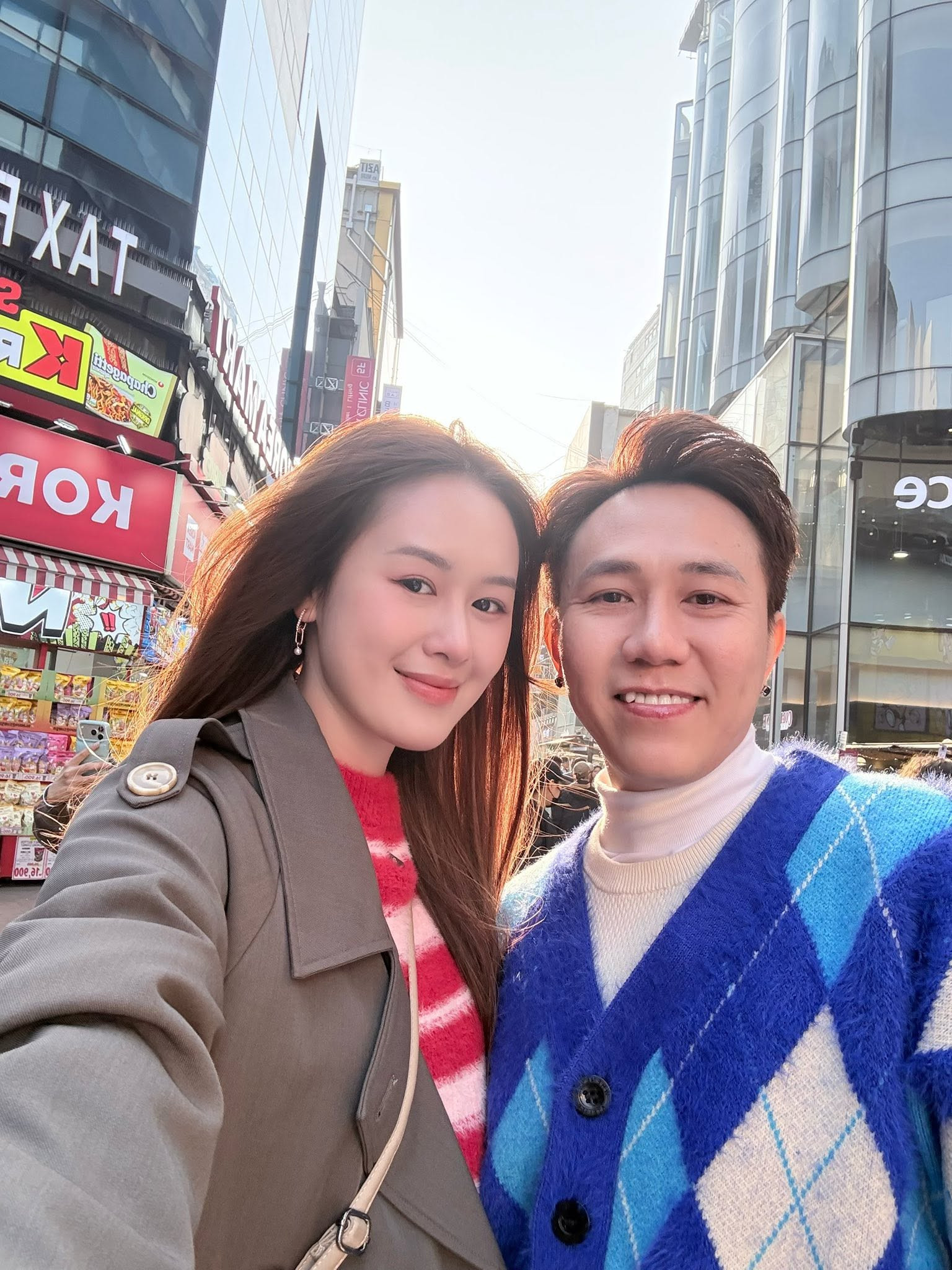 Cả hai lần đầu gặp gỡ tại trường Sân khấu - Điện ảnh TP.HCM. Ảnh: FBNV