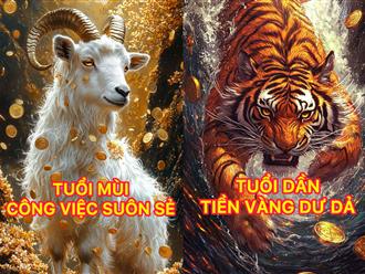 Đúng ngày mai, Chủ Nhật 20/9/2026, Thần Tài trao tài lộc, 3 con giáp tiền bạc đầy nhà, công việc suôn sẻ trăm bề, trúng số độc đắc, ôm trọn khối tài sản khủng