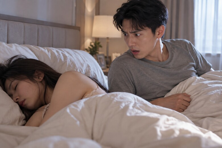 Tăng ca 12 giờ đêm mới về nhà, tôi lên giường ngủ, sáng ra bủn rủn chân tay khi thấy người bên gối插图1