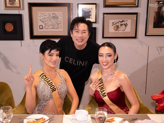 Ông NAwat dành lời khen cho đại diện Việt Nam tại Miss Grand International 2026.