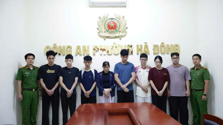 Các bị can trong vụ án.