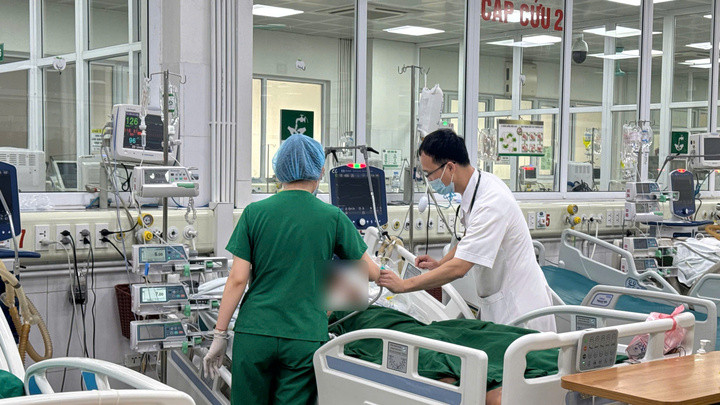 Bệnh nhân vẫn đang được theo dõi tại Bệnh viện (Ảnh: BVCC)