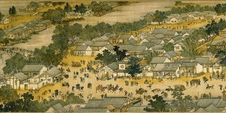 Cuộc sống nhộn nhịp của người dân thời Bắc Tống (Trung Quốc) trong bức tranh cổ “Thanh minh thượng hà đồ”.